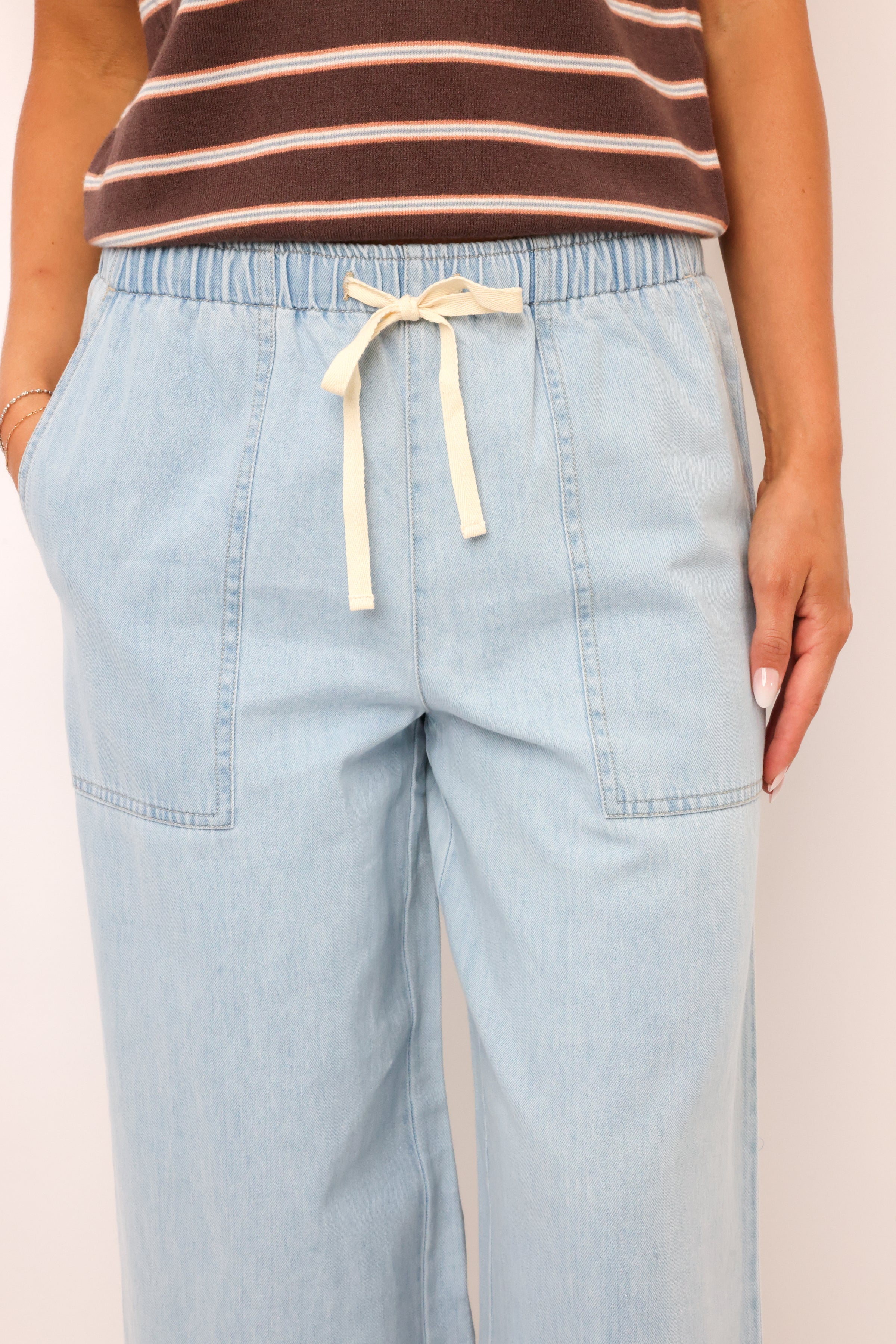 Z Supply Daycation Denim Utility Pant