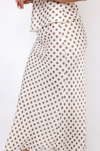 Milio Milano Silky Midi Skirt