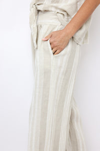 Milio Milano Wide Leg Linen Pants