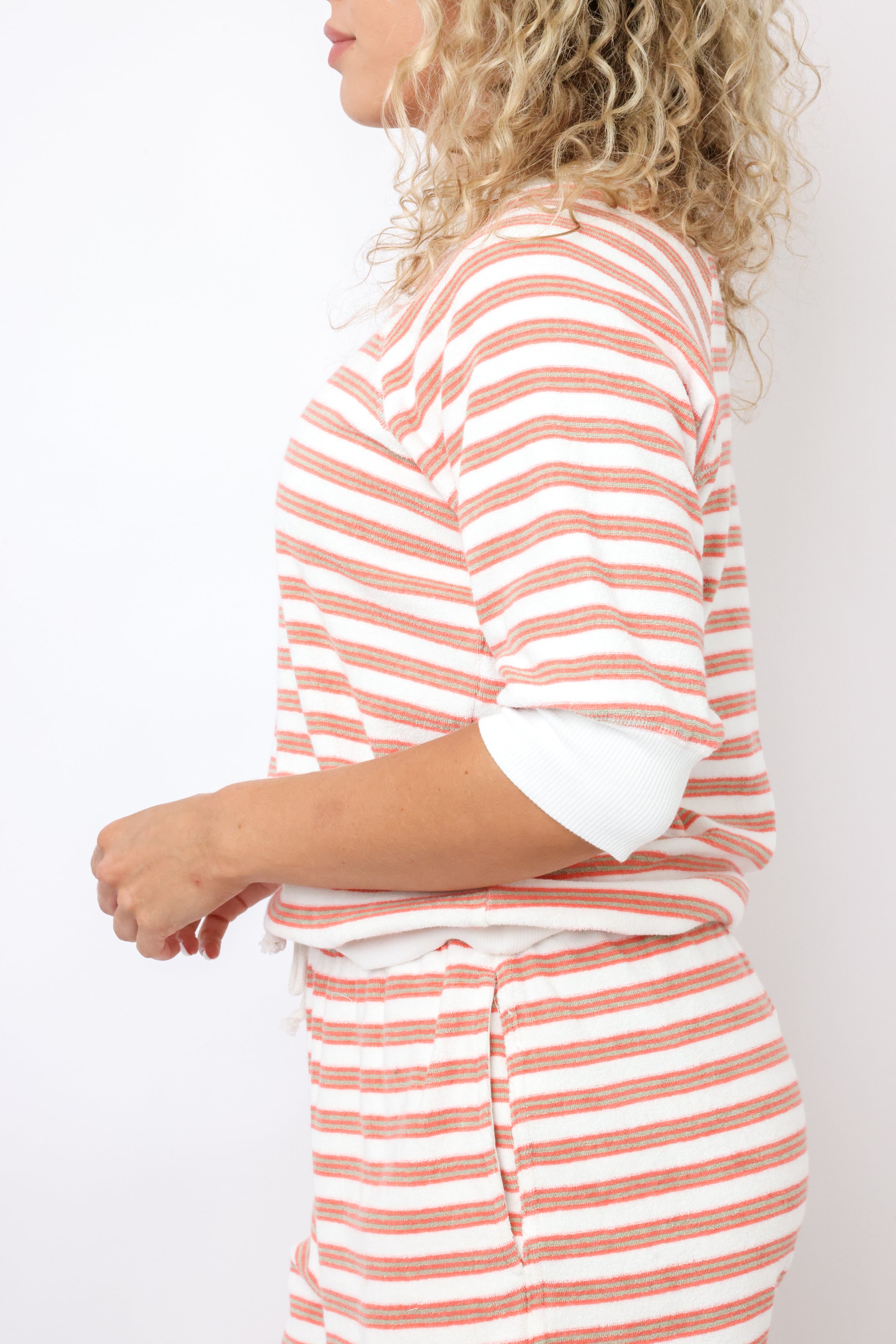 Short Sleeve Raglan Pullover