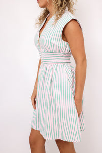 THML Stripe Mini Dress