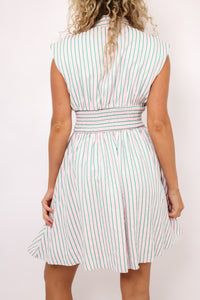 THML Stripe Mini Dress