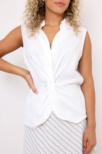 Kut Sara Linen Top