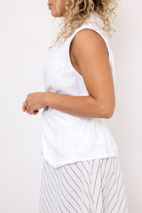 Kut Sara Linen Top
