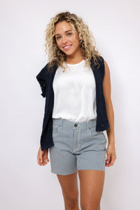 Relaxed Sleeveless Top