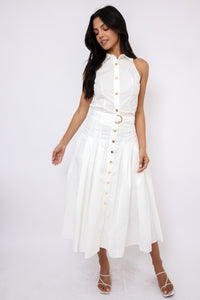 Karina Grimaldi Poppy Midi Skirt
