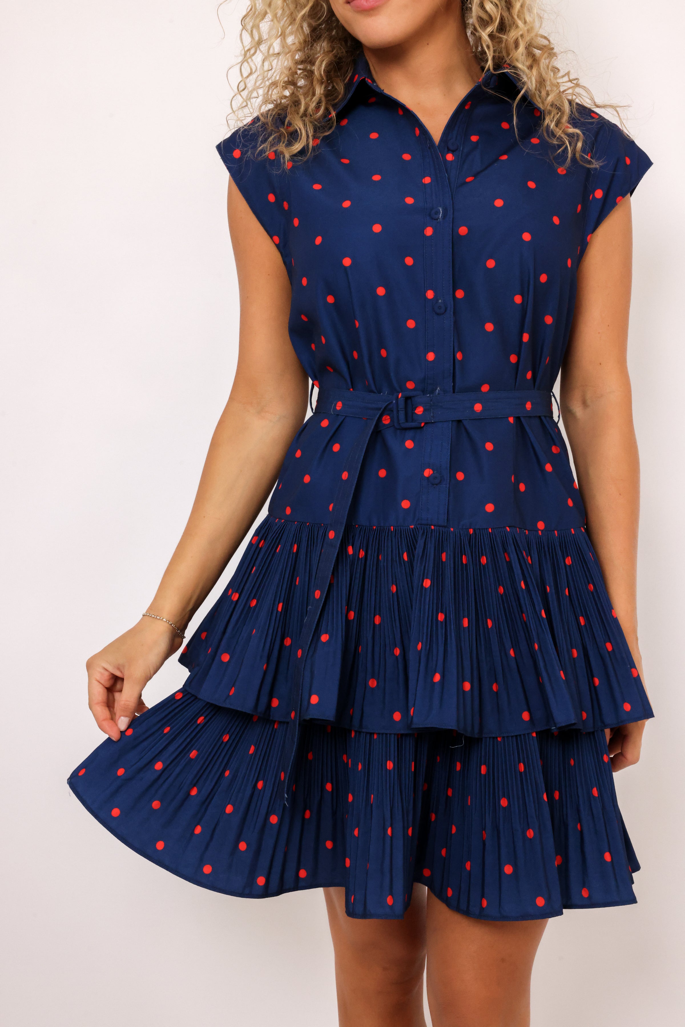 Polka Dot Berlin Mini Dress