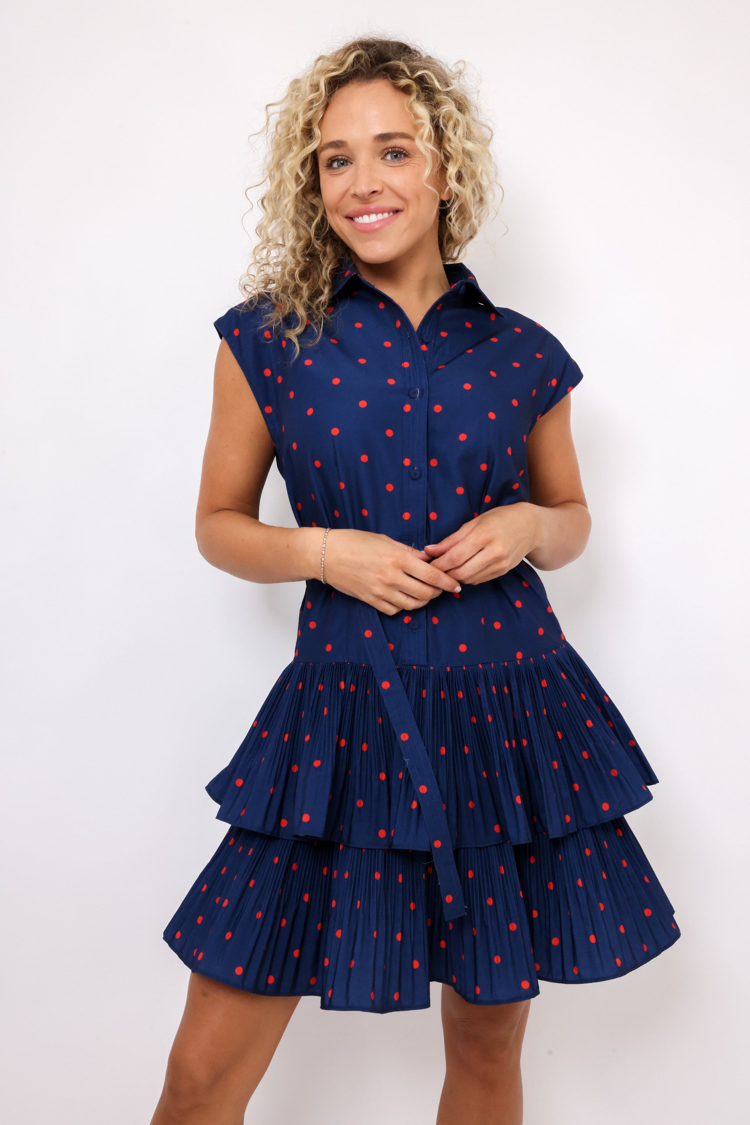 Polka Dot Berlin Mini Dress