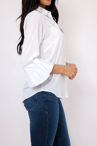 Gretchen Scott Chiffon Priss Blouse