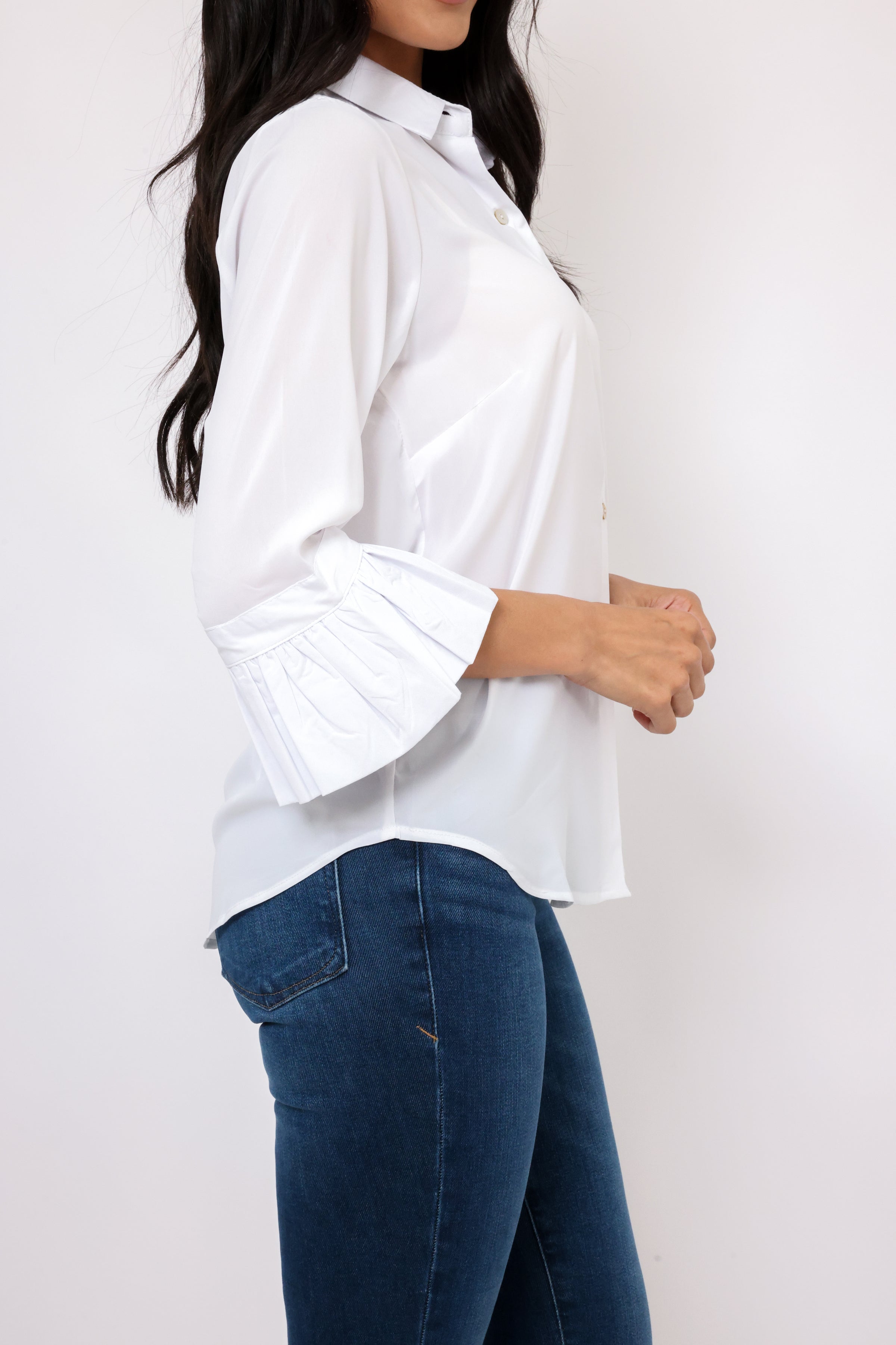 Gretchen Scott Chiffon Priss Blouse