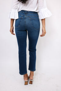 Good American Soft Tech Straight Jeans