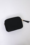 Latitudes Black Tassel Bag