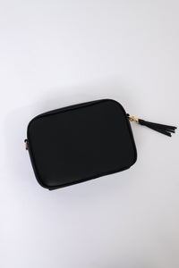 Latitudes Black Tassel Bag