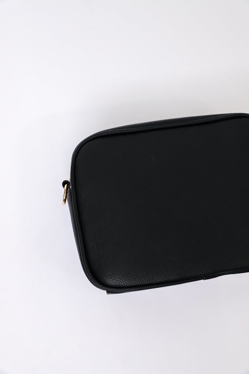 Latitudes Black Tassel Bag