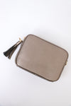 Latitudes Smoke Tassel Bag
