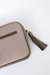 Latitudes Smoke Tassel Bag