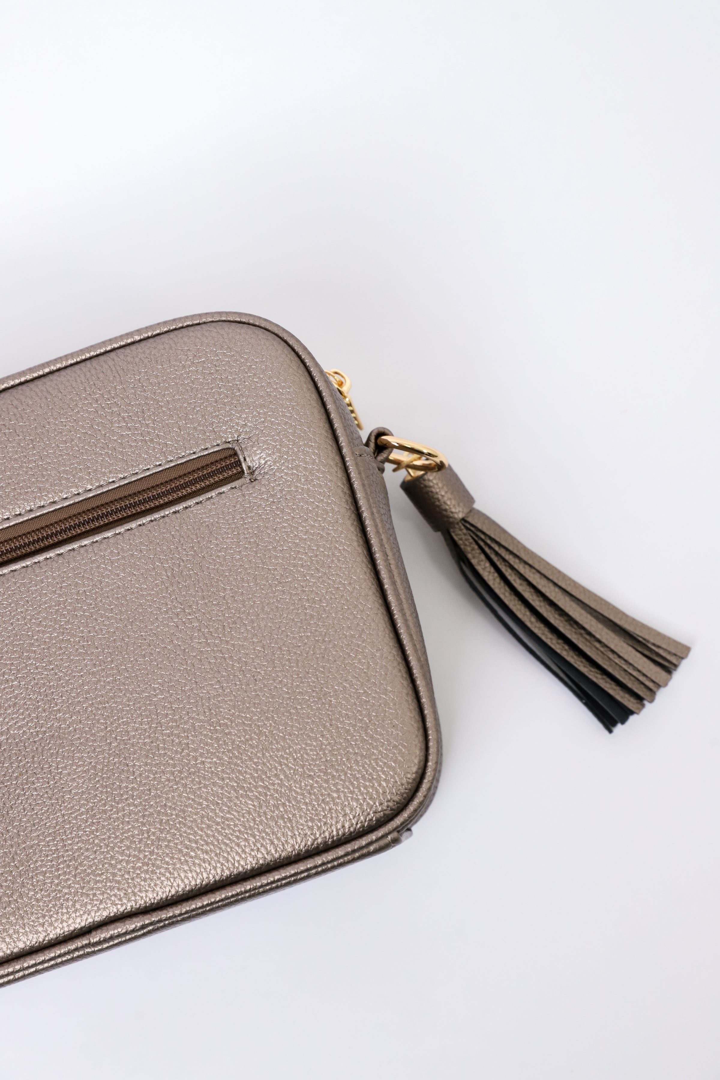 Latitudes Smoke Tassel Bag
