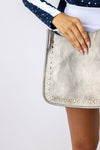 Silver Studded Bag