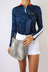 Silver Studded Bag