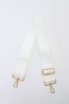 9 Solid Light White Bag Strap
