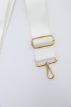 9 Solid Light White Bag Strap