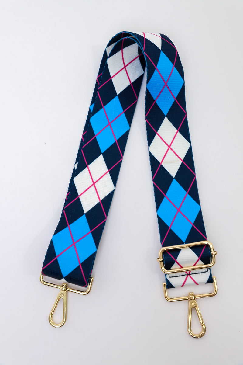 Argyle Bluemoon Bag Strap