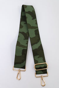 Camo Tone on Tone Green Bag Strap