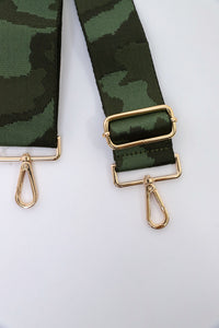 Camo Tone on Tone Green Bag Strap