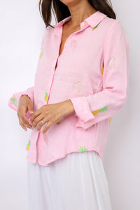 Lilly Pulitzer Sea View Button Down Top