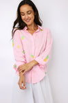 Lilly Pulitzer Sea View Button Down Top