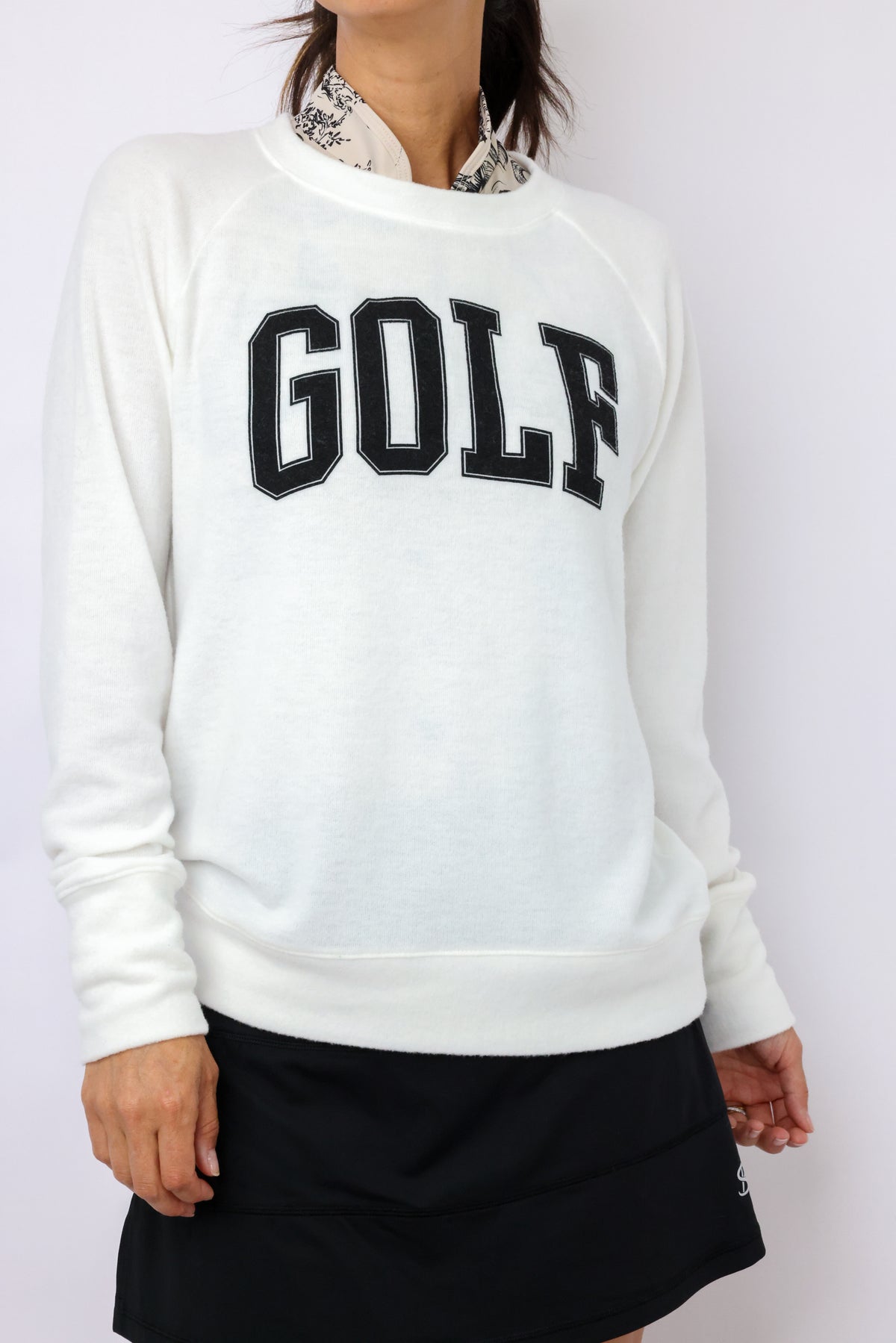 Golf Lightweight Brushed Fleece Pullover Top