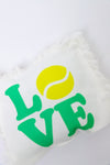 Love Tennis Fringe Pouch