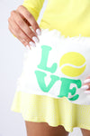 Love Tennis Fringe Pouch