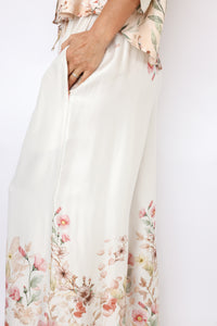 Milio Milano Floral Palazzo Pants