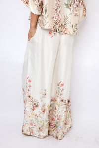 Milio Milano Floral Palazzo Pants