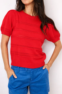 Lexi Short Sleeve Sweater Top