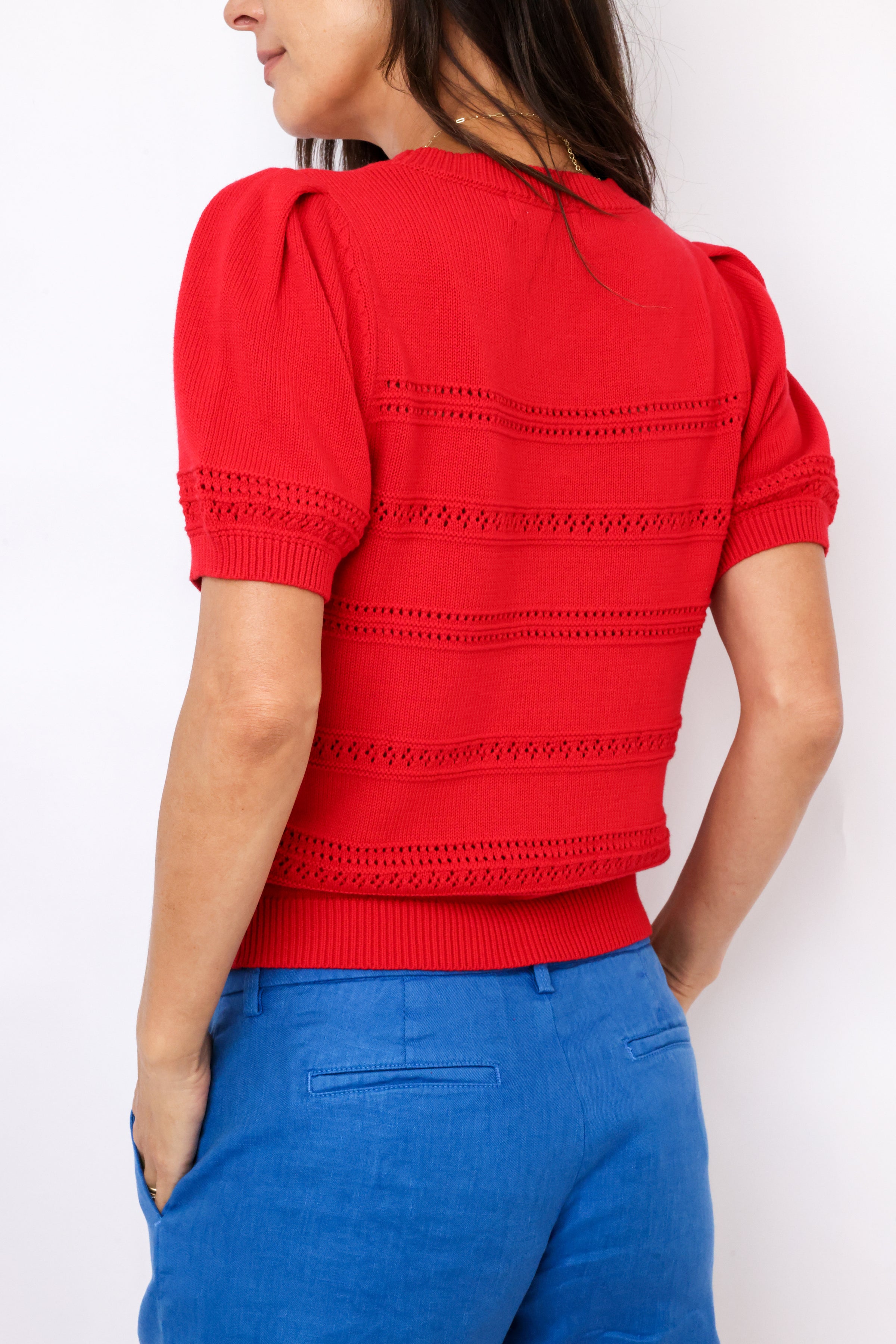 Lexi Short Sleeve Sweater Top