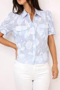Generation Love Mina Floral Stripe Top