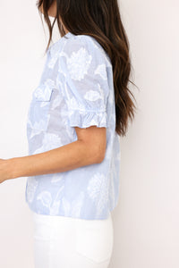 Generation Love Mina Floral Stripe Top