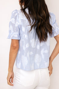 Generation Love Mina Floral Stripe Top
