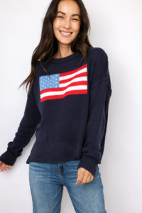 Oversized Flag Sweater