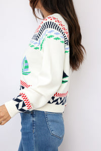 Marina Nautical Cardigan