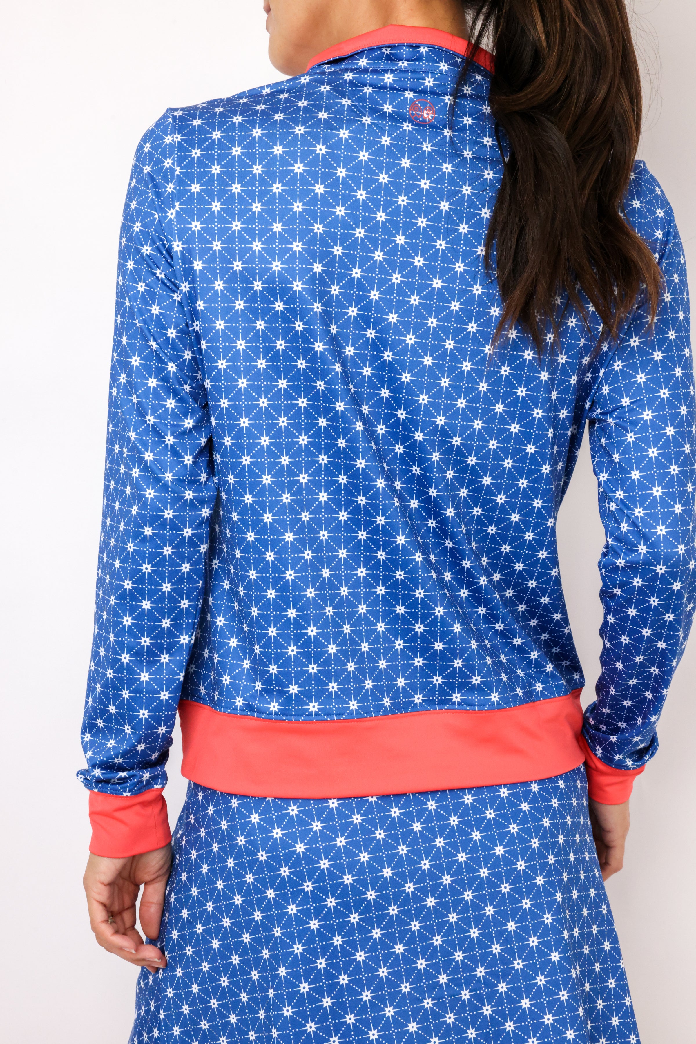 Renwick Star Print Quarter Zip