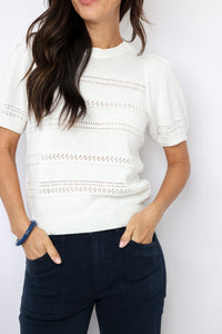 Lexi Short Sleeve Sweater Top