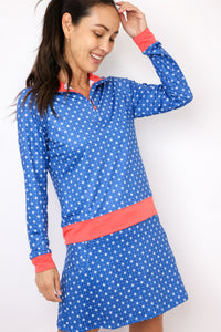 Renwick Star Print Quarter Zip
