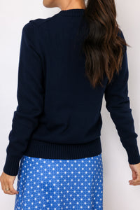 Renwick Red White & Blue Golf Sweater