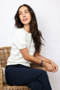 Lexi Short Sleeve Sweater Top