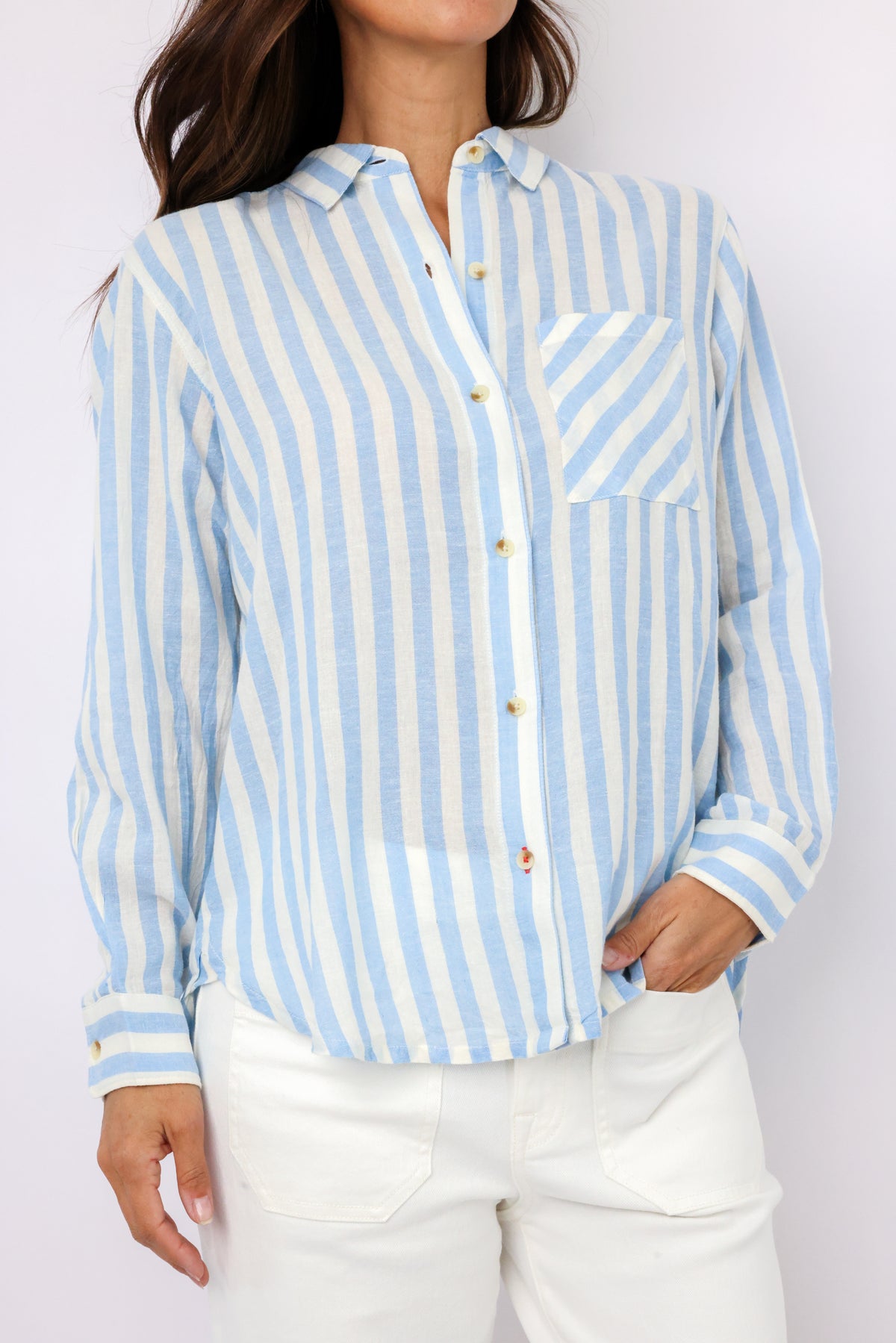 Jane Relaxed Linen Shirt