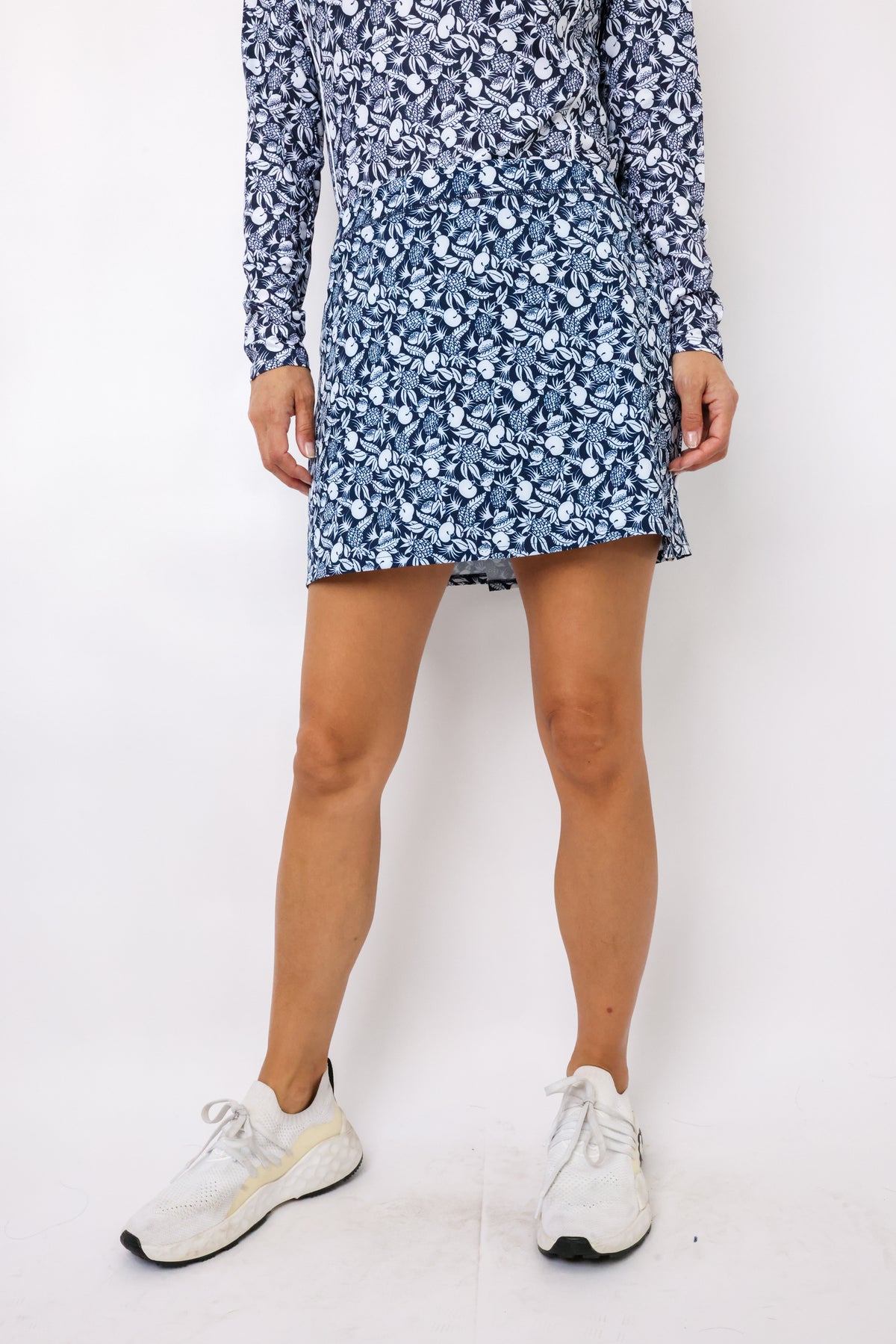 RLX 4Way Stretch Pleated 15" Skirt