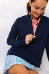 Lilly Pulitzer Ashlee Half Zip Pullover